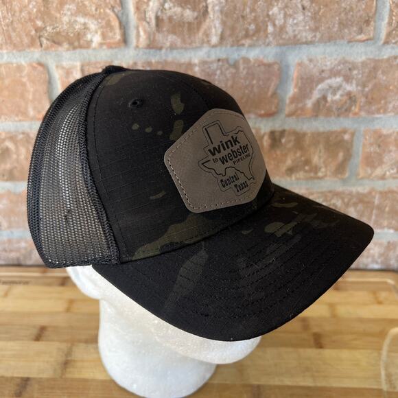 New Central Texas Wink To Webster Pipeline Adult Mens Trucker Hat Landman - Picture 4 of 7